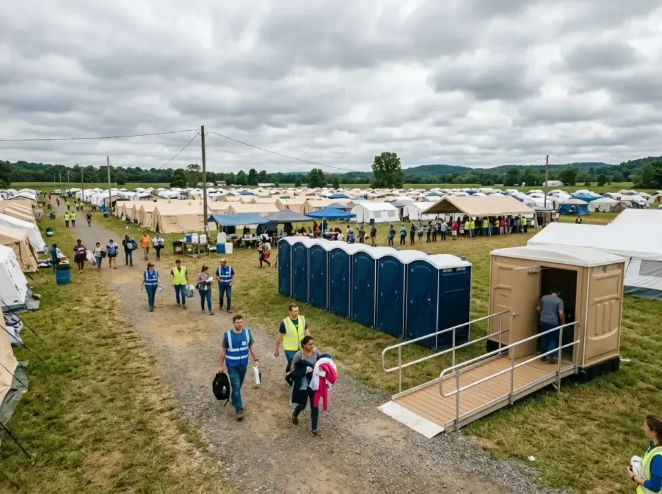 disaster-relief-camp-restrooms-010 — frequently asked questions, Dumpster & Portable Bathrooms Rental in Spring House, PA